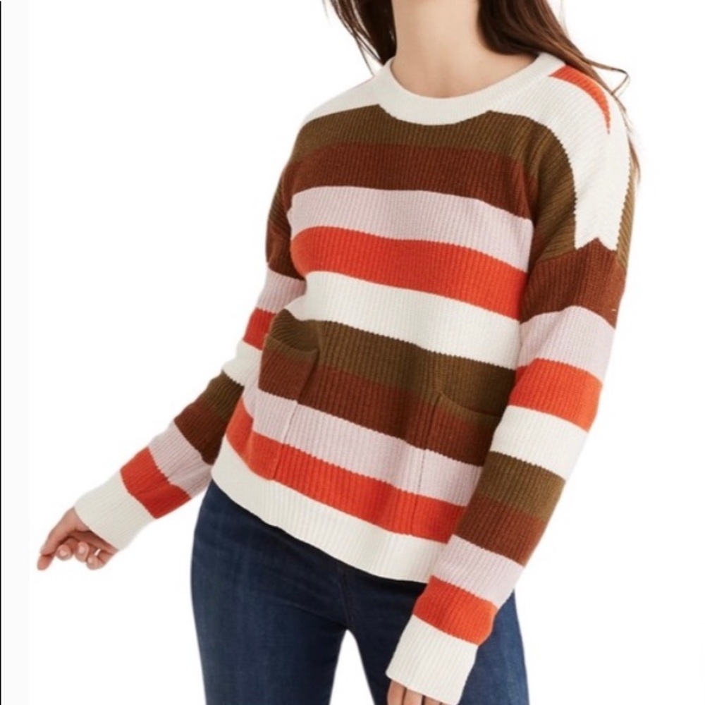 Madewell Patch Pocket Pullover Sweater